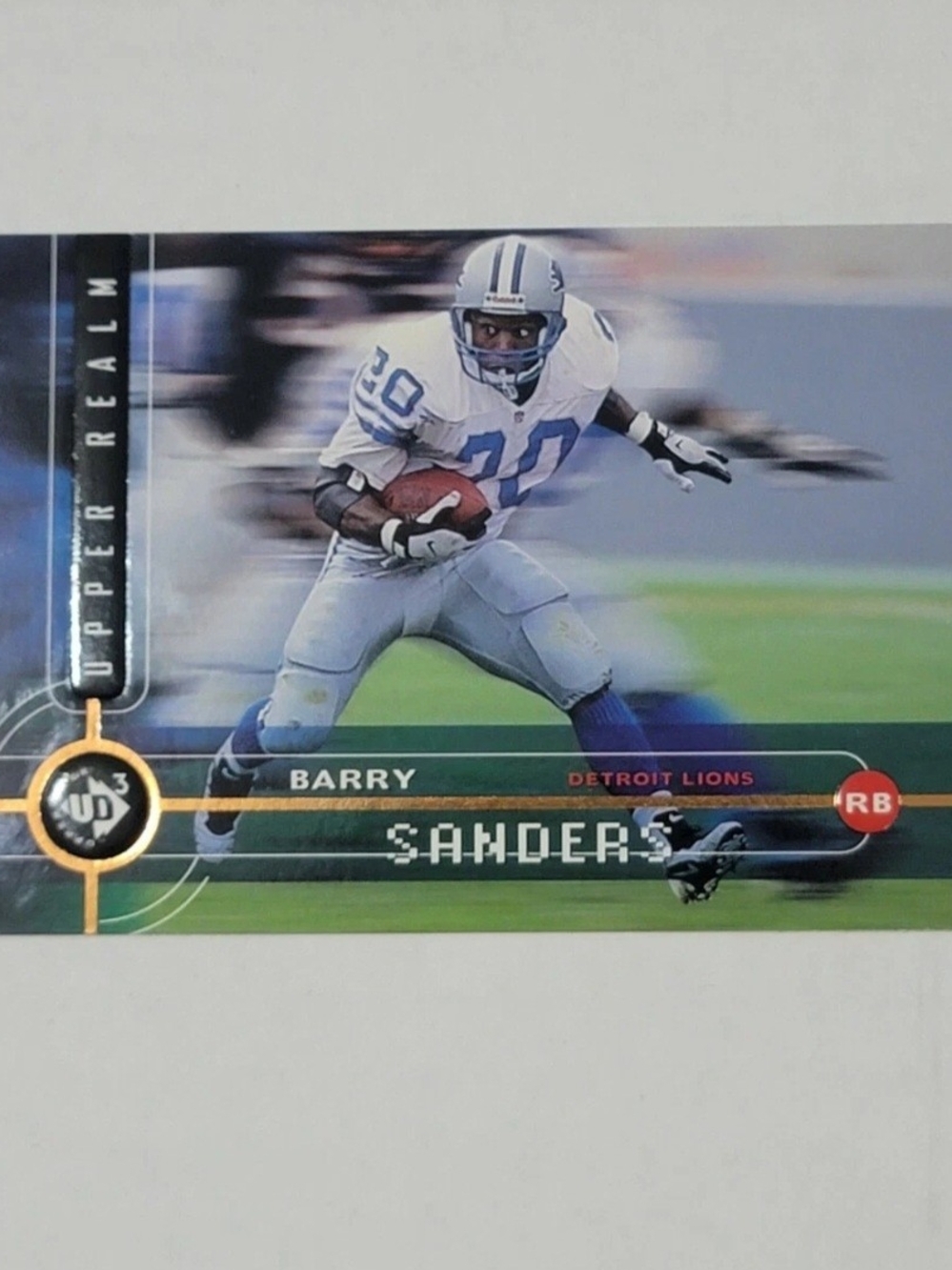 Barry Sanders Detroit Lions Football Card